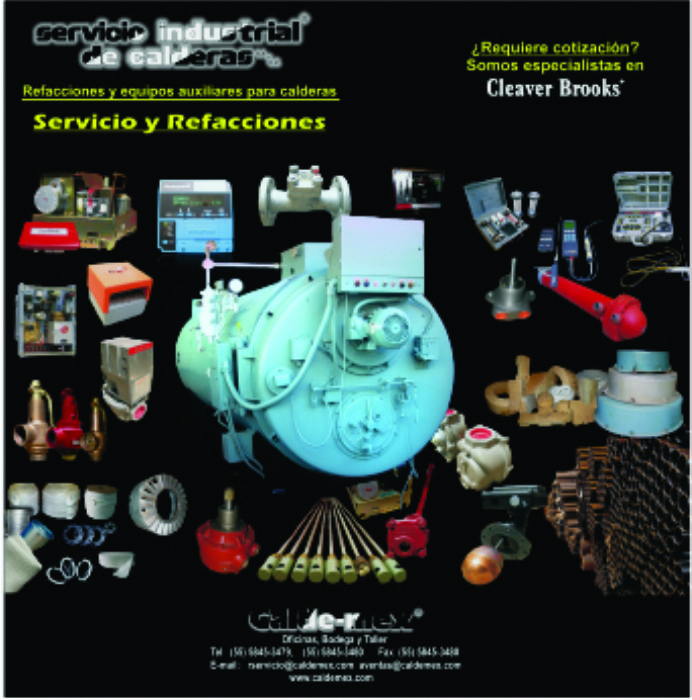 calderas, refacciones y servicios